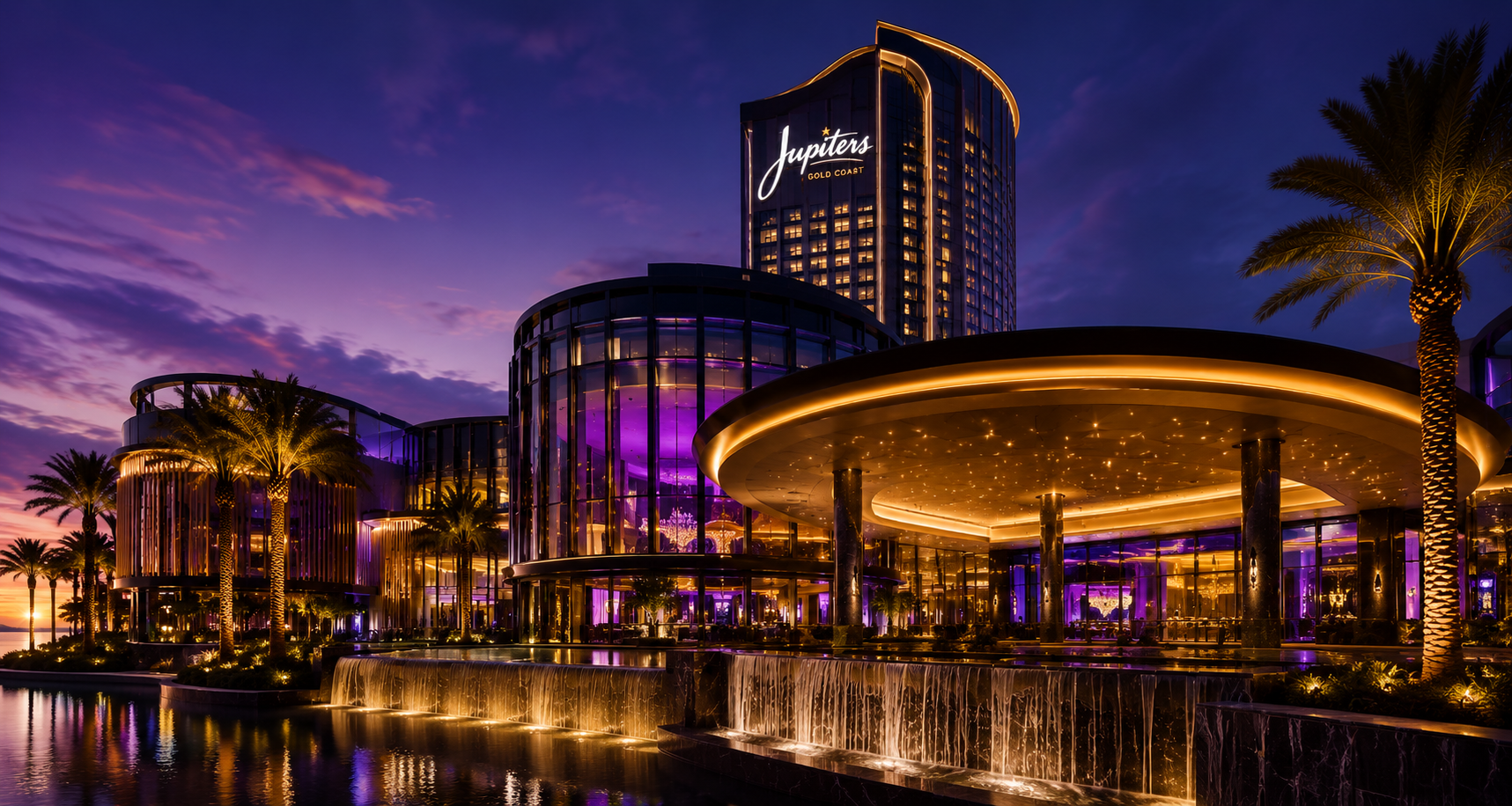 Jupiters Casino resort on Broadbeach Island