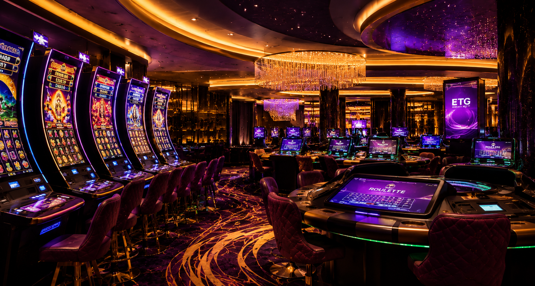 Electronic gaming at Jupiters Casino